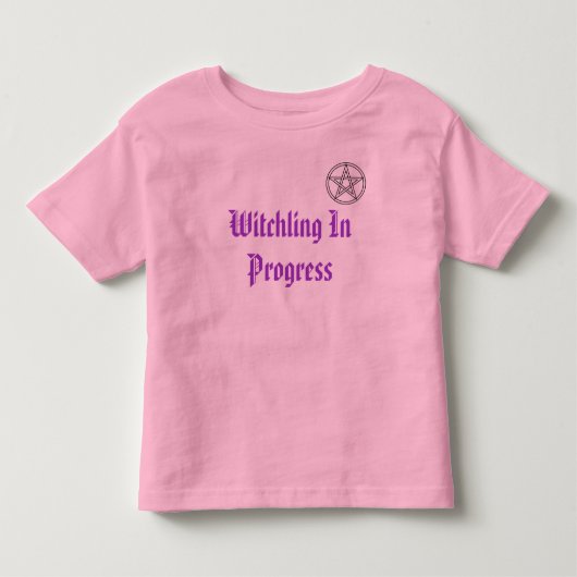 進行中のWitchling トドラーTシャツ (正面)
