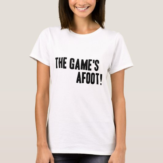 進行中ゲーム! 女性Tシャツ Tシャツ (正面)