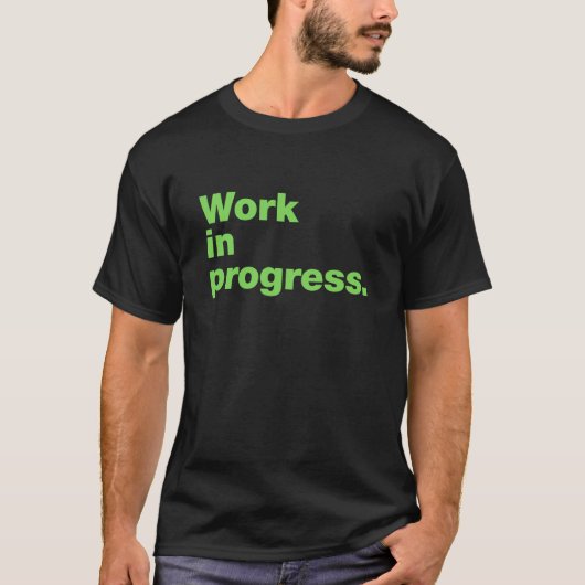 進行中 Tシャツ (正面)