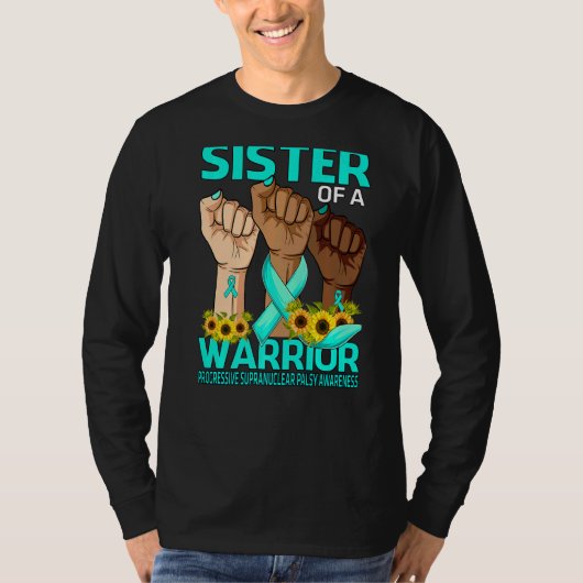 進行性核上の戦士の手姉妹 Tシャツ (正面)