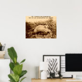 進行 ポスター (ホームオフィス)