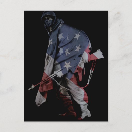 進軍兵士 ポストカード (正面)