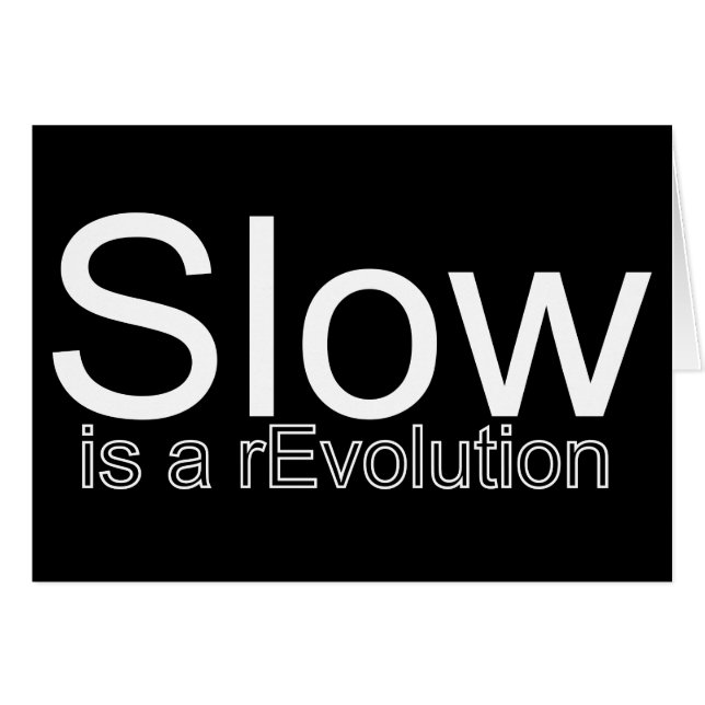 遅いです黒の革命カード|白は (正面横)