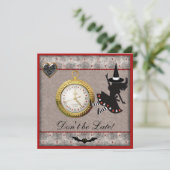 遅いアリスの魔法使いのハローウィンパーティの招待があないで下さい 招待状 (スタンド正面)