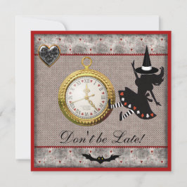 遅いアリスの魔法使いのハローウィンパーティの招待があないで下さい 招待状