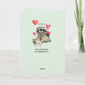 遅いキス愛漫画の怠惰カード シーズンカード (裏面)