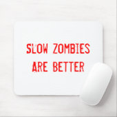 遅いゾンビ マウスパッド (マウス)