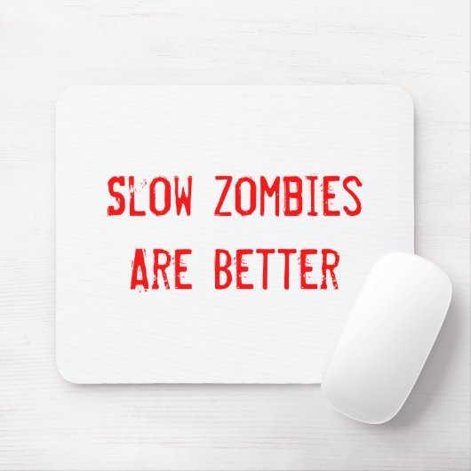 遅いゾンビ マウスパッド (マウス)