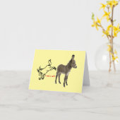 遅いバースデー・カード カード (黄色い花)