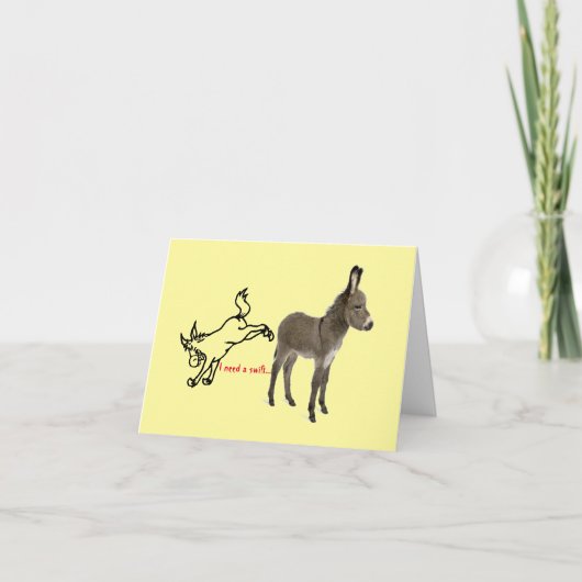 遅いバースデー・カード カード (正面)