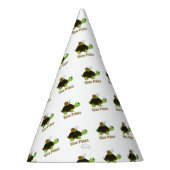 遅いポークスかわいい亀とカタツムリ パーティーハット (右)