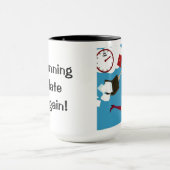 遅いマグを走ること マグカップ (中央)