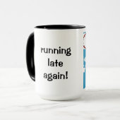 遅いマグを走ること マグカップ (正面左)