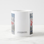 「遅い乗客」は謎ではなストップい ジャンボコーヒーマグカップ (正面)