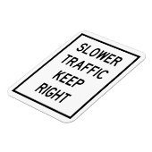 遅い交通保右車の磁石 マグネット (左側)