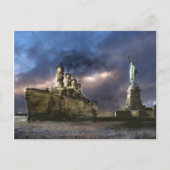 遅い到着 ポストカード (正面)