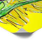 遅い動きと良い雰囲気 ポスター (角)