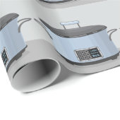 遅い料理の壷のポットのベクトル ラッピングペーパー (ロールコーナー)