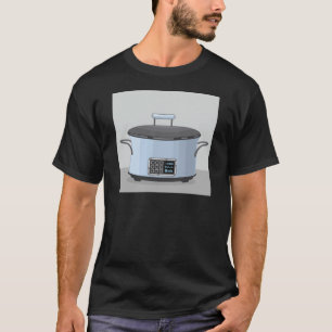 遅い料理の壷のポットのベクトル Tシャツ