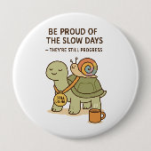 遅い日、まだMaddeson McGeeによって行く 缶バッジ (正面)