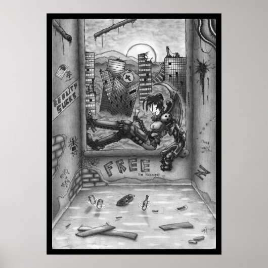 遅い日 ポスター (正面)