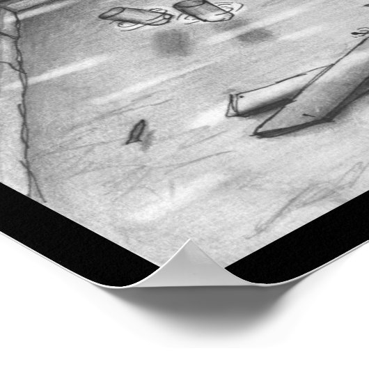 遅い日 ポスター (角)