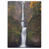 遅い秋のMultnomahの滝 クリップボード (裏面)