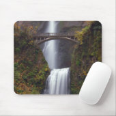 遅い秋のMultnomahの滝 マウスパッド (マウス)