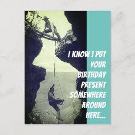 遅い誕生日ポストカード ポストカード