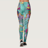 遅い進歩は進歩がないよりましだ |フローラ レギンス (裏面)