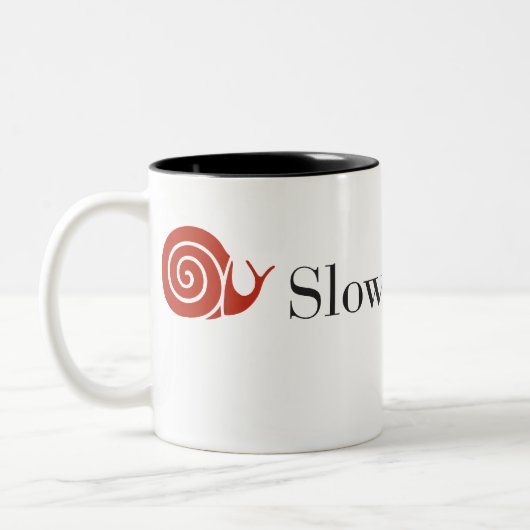 遅い食糧NYCツートーンコーヒー・マグ ツートーンマグカップ (左)