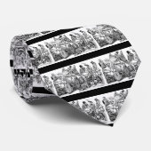 遅い1800'sメキシコ頃Calaveraの競輪選手 ネクタイ (ロール)