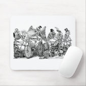 遅い1800'sメキシコ頃Calaveraの競輪選手 マウスパッド (マウス)