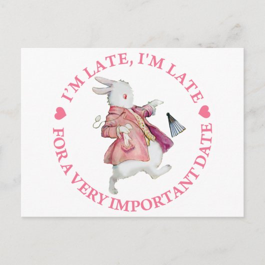 遅い、遅い ポストカード (正面)