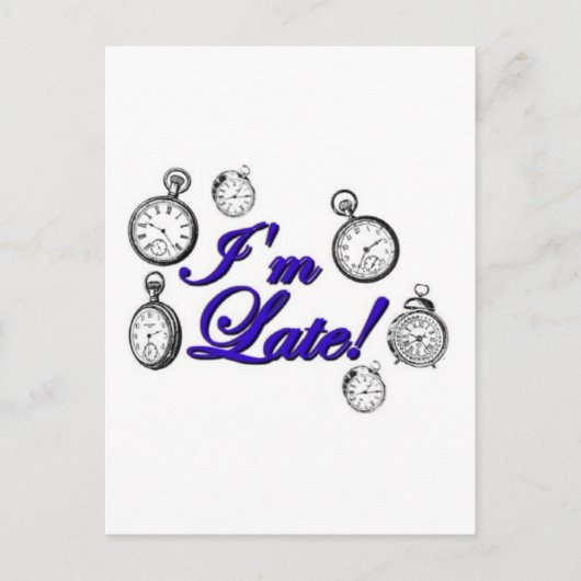 遅い！遅い！ ポストカード (正面)