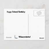 遅い！遅い！遅い！ ポストカード (裏面)