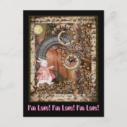 遅い！遅い！遅い！ ポストカード (正面)