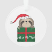 遅い! Ho! Ho! 怠惰 オーナメント (裏面)