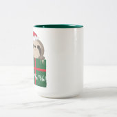 遅い! Ho! Ho! 怠惰 ツートーンマグカップ (中央)