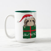 遅い! Ho! Ho! 怠惰 ツートーンマグカップ (左)