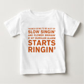 遅いSingin ベビーTシャツ (正面)