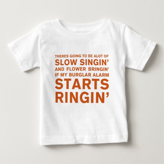 遅いSingin ベビーTシャツ (正面)