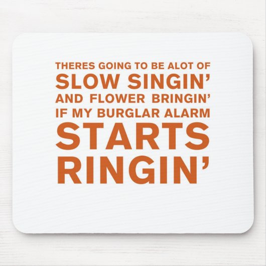 遅いSingin マウスパッド (正面)