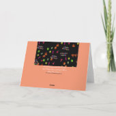 遅おもしろいいハッピーバースデー カード (裏面)