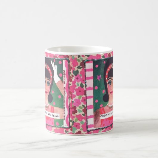 遅くしかし遅いのの価値を持つコーヒー・マグ常に コーヒーマグカップ (中央)