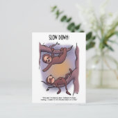 遅くする ポストカード (スタンド正面)