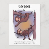 遅くする ポストカード (正面)