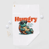 遅くて空腹クール- Turtle ゴルフタオル (インサイチュ)