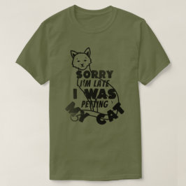 遅くなってごめんなさい、Tシャツをピタピタしてて Tシャツ