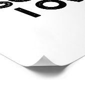 遅くなってごめんねブロムおもしろいプン押し過ぎ ポスター (角)